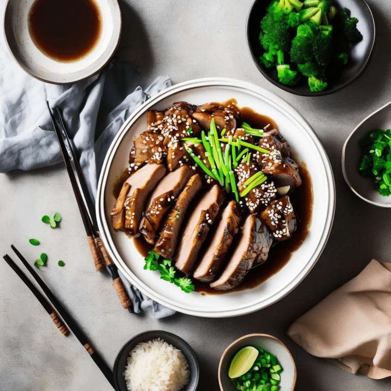 Instant Pot Teriyaki Pork Roast
