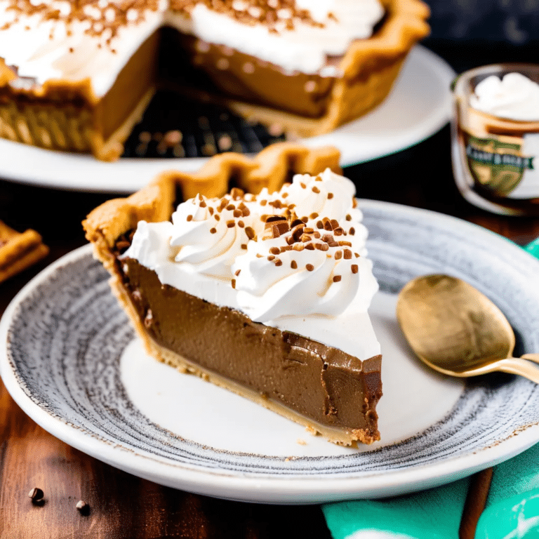 Irish Coffee Pie