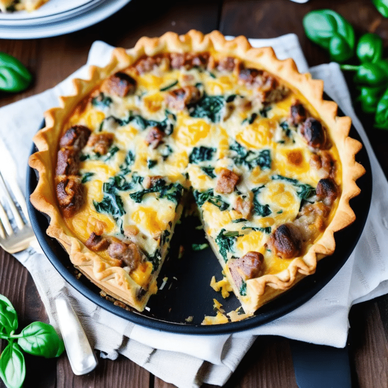 Italian Sausage Quiche