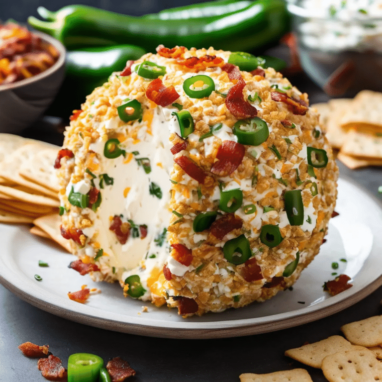 Jalapeño Popper Cheese Ball