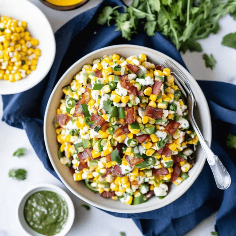 Jalapeño Popper Grilled Corn Salad