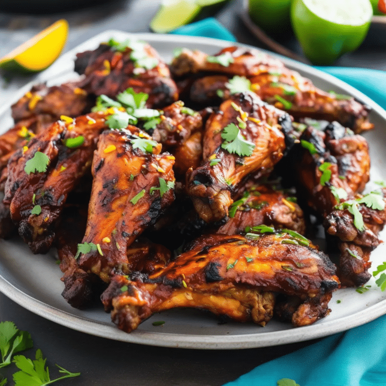 Jamaican Jerk Chicken Wings Recipe