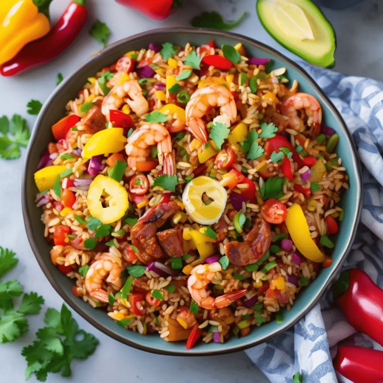 Jambalaya Rice Salad