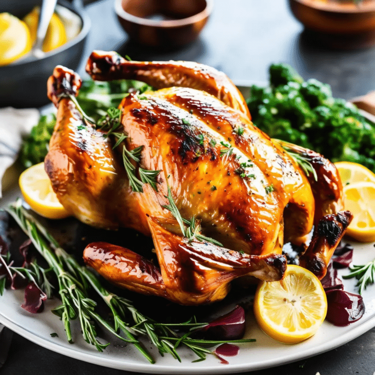 Juicy Roasted Chicken
