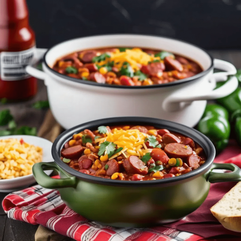 Kielbasa Chili