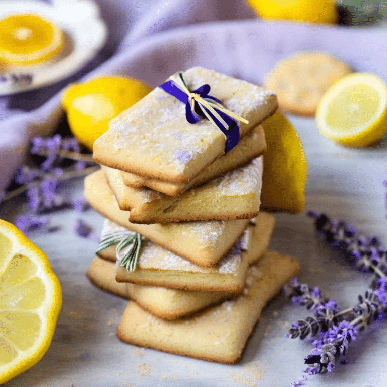 Lavender and Lemon Biscochitos