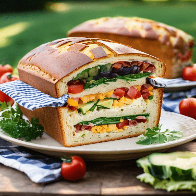 Layered Picnic Loaves
