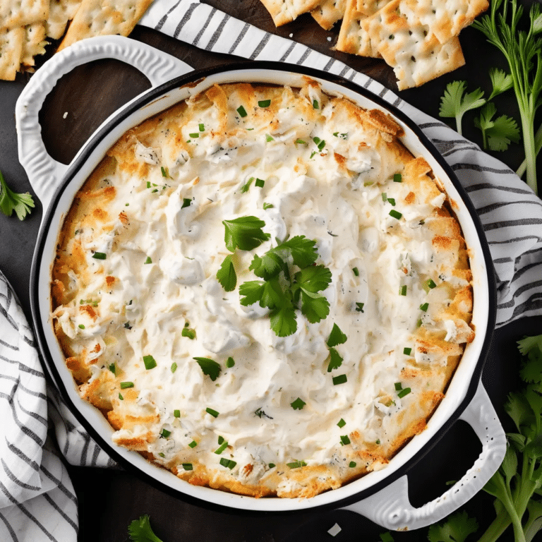 Lazy Hot Crab Dip