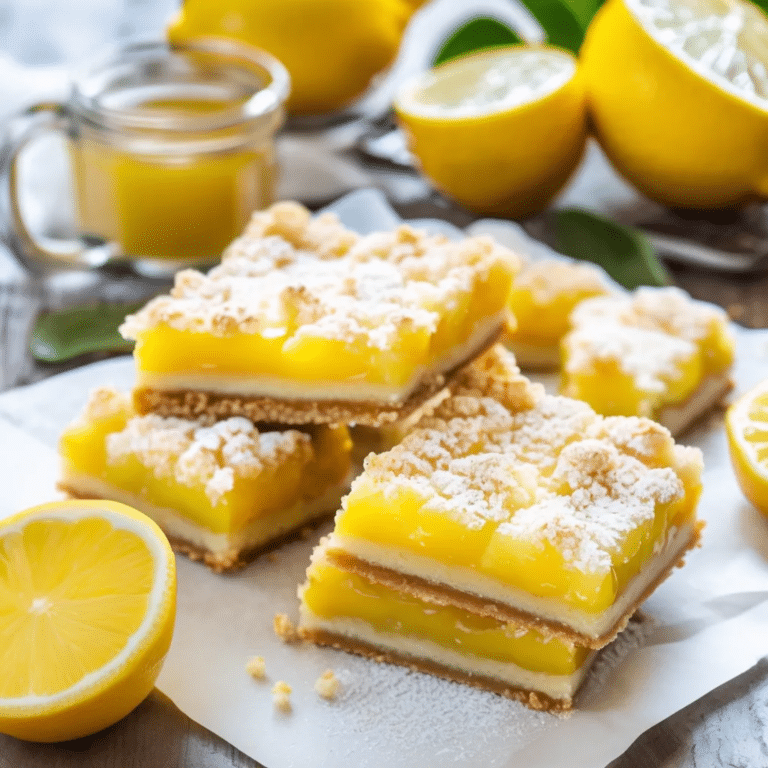 Lemon Crumb Bars