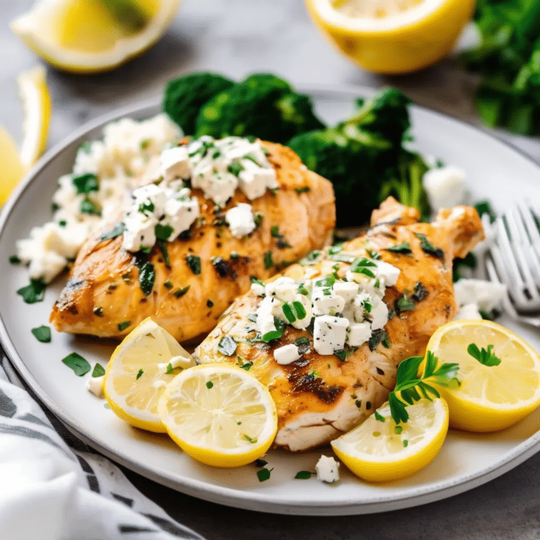 Lemon Feta Chicken