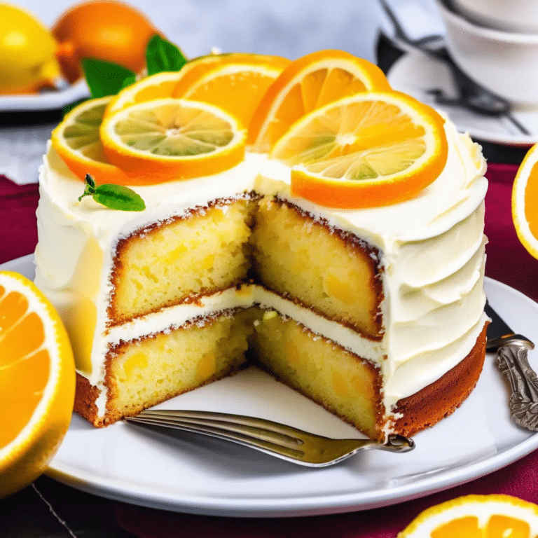 Lemon Orange Cake