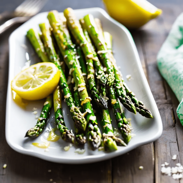 Lemon-Roasted Asparagus