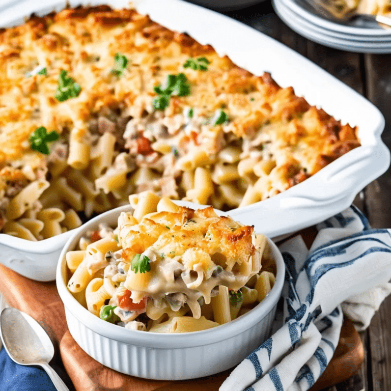 Macaroni Tuna Casserole
