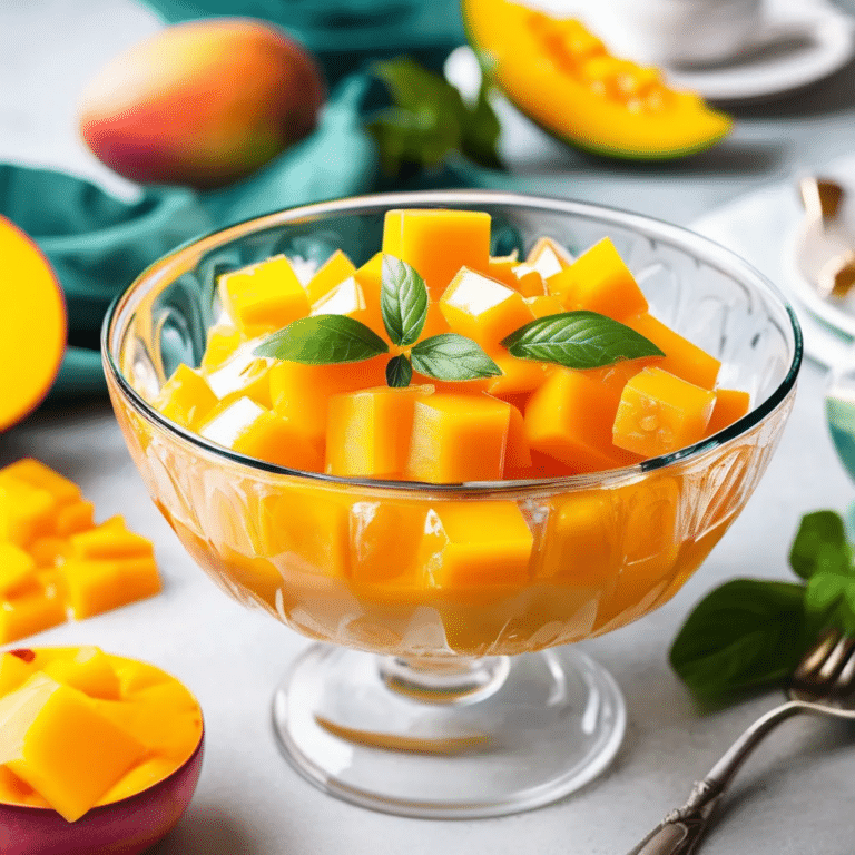 Mango Gelatin Salad