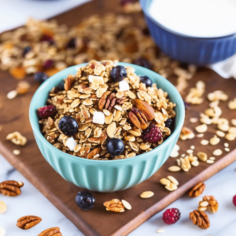 Maple Quinoa Granola