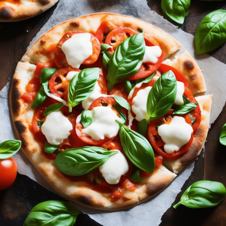 Margherita Pita Pizzas