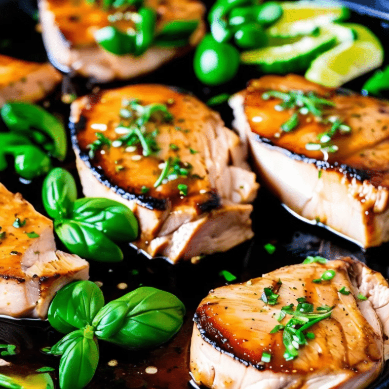 Marinated Baked Pork Chops