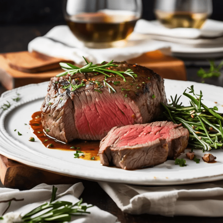 Marinated Beef Tenderloin