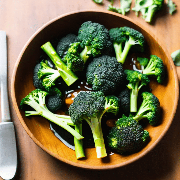 Marinated Broccoli