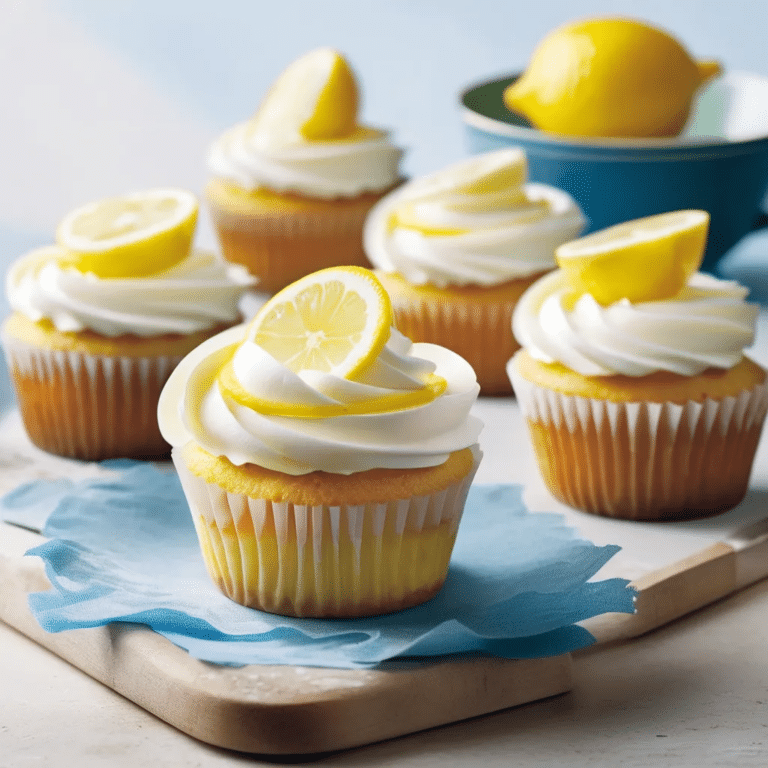 Mary Berry’s Lemon Cupcakes