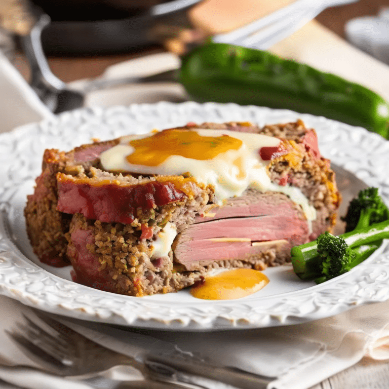 Meat Loaf Cordon Bleu