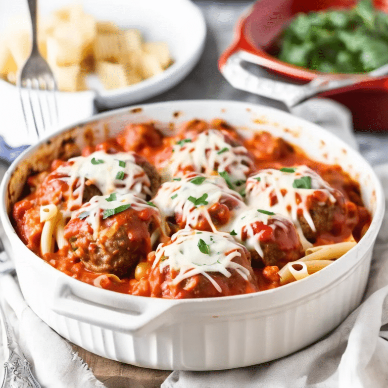 Midwest Meatball Casserole