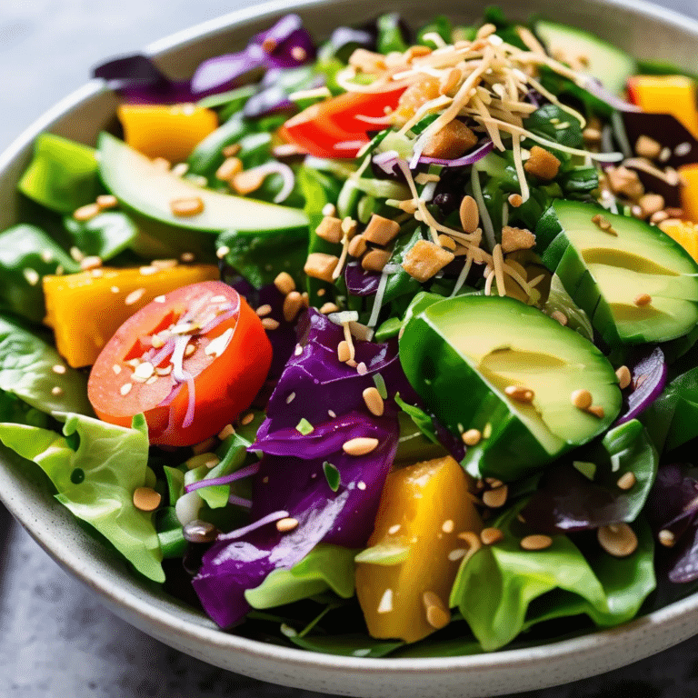 Miso Crunch Salad
