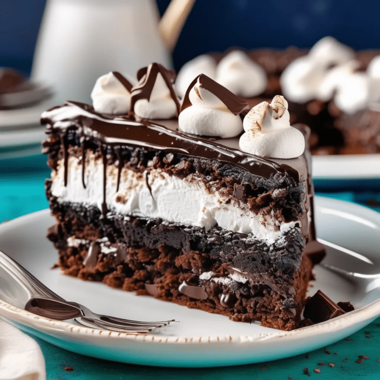 Mississippi Mud Cake