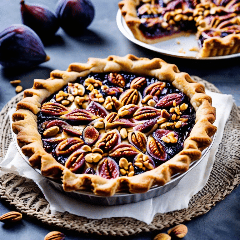 Mixed Nut ‘N’ Fig Pie