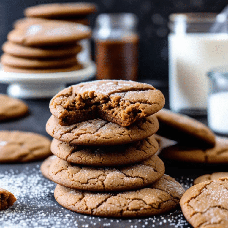 Molasses Sugar Cookies