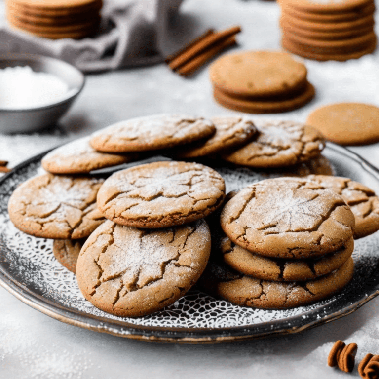 Molasses Sugar Cookies