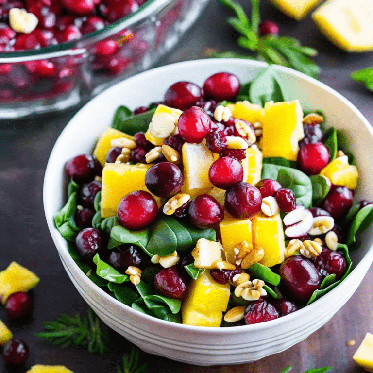 Molded Cranberry Nut Salad
