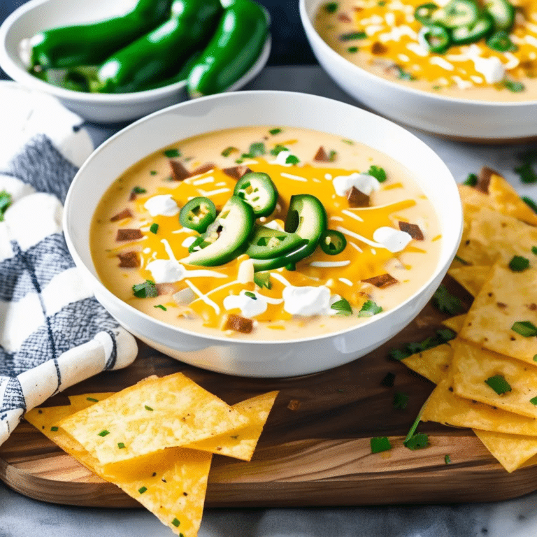 Nacho Potato Soup