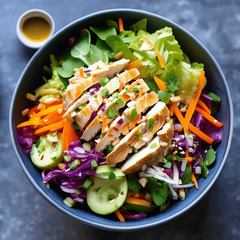Napa Chicken Salad With Sesame Dressing