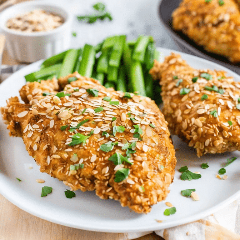 Oatmeal Baked Chicken