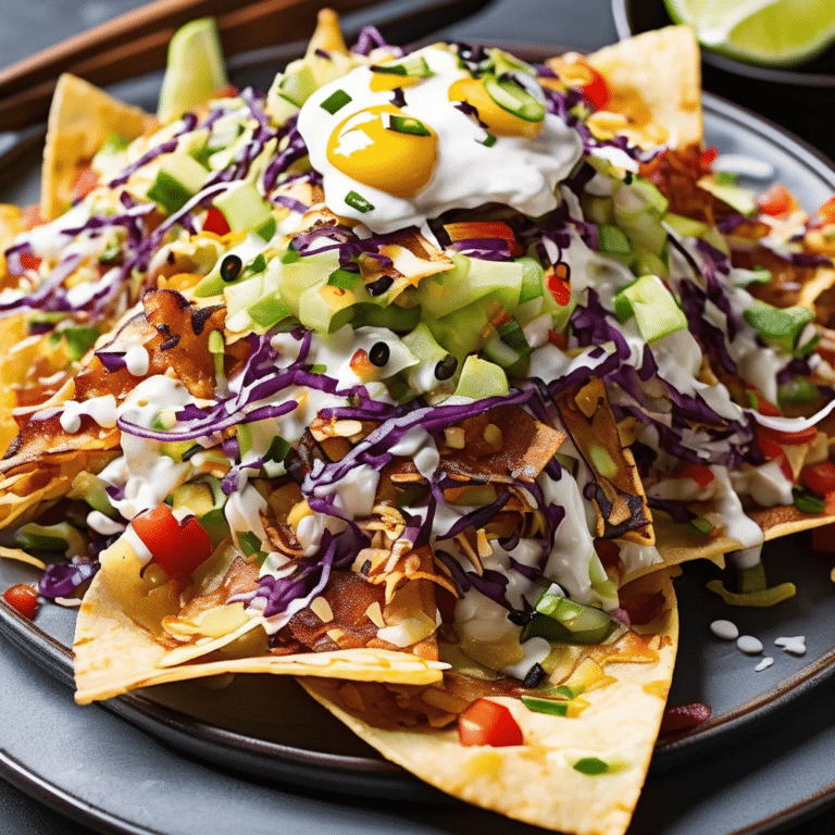 Okonomiyaki Nachos