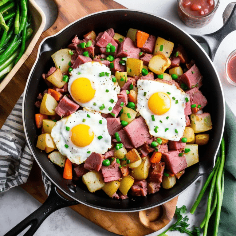 One-Skillet Corned Beef Hash
