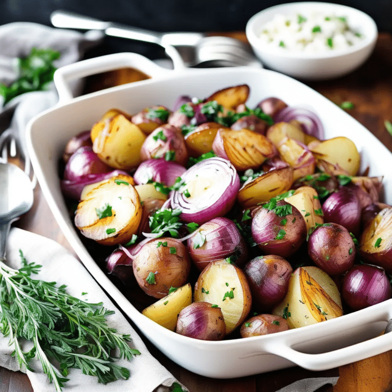 Onion-Roasted Potatoes