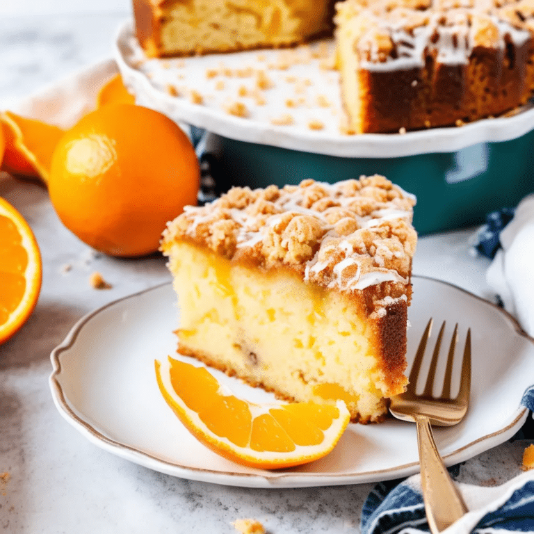 Orange Coffee Cake