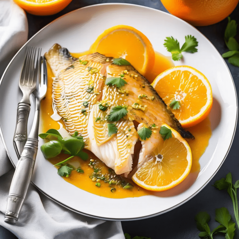 Orange Tilapia