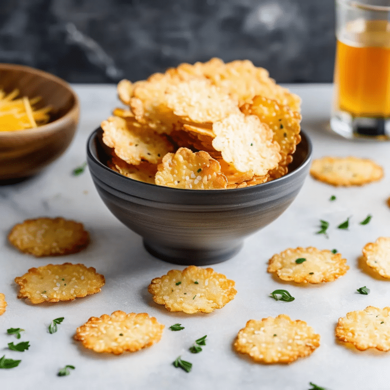 Parmesan Cheese Crisps