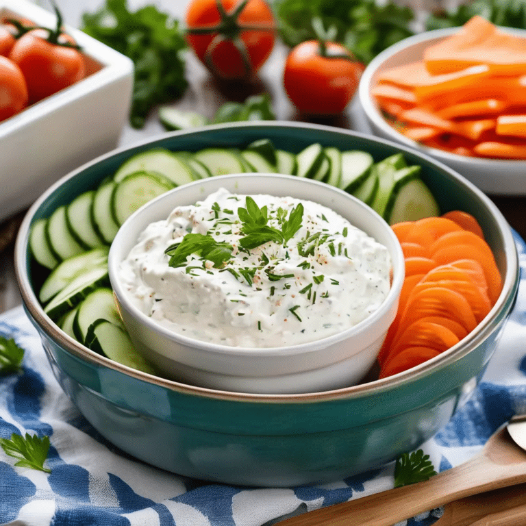 Parmesan Yogurt Dip