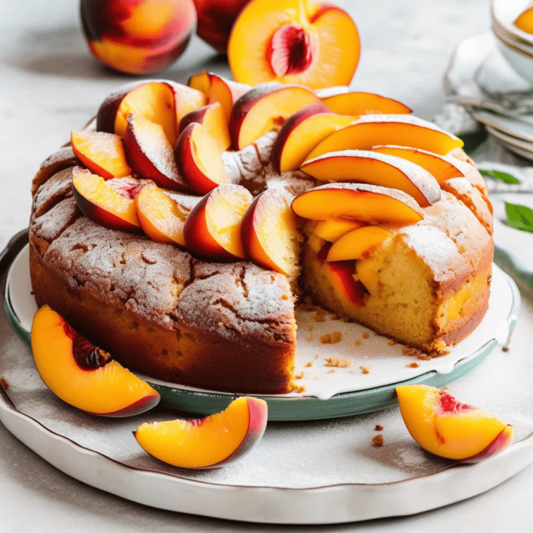 Peach Cake