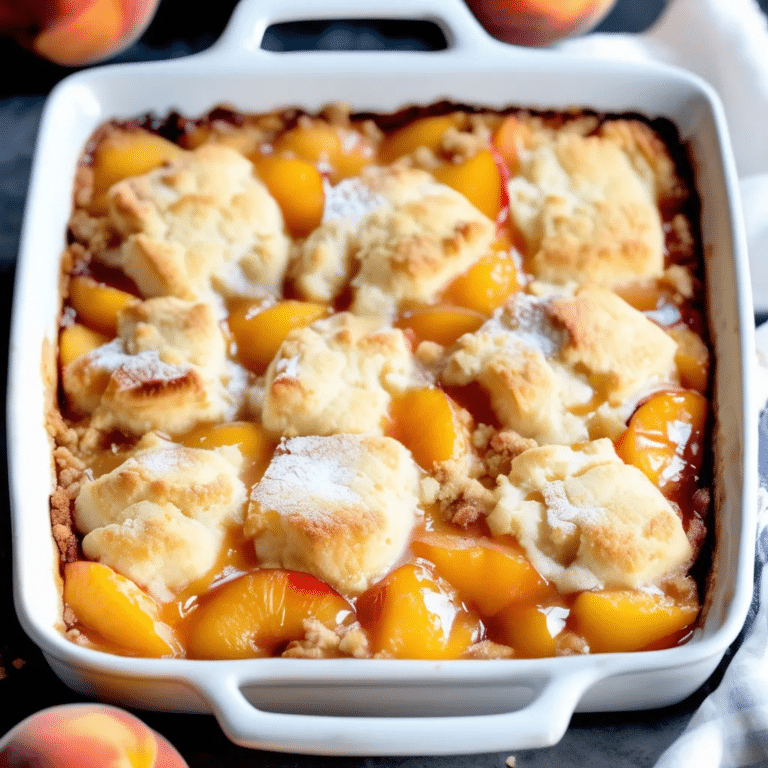 Peach Cobbler