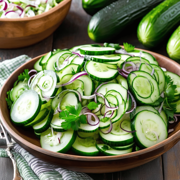 Pennsylvania Dutch Cucumbers