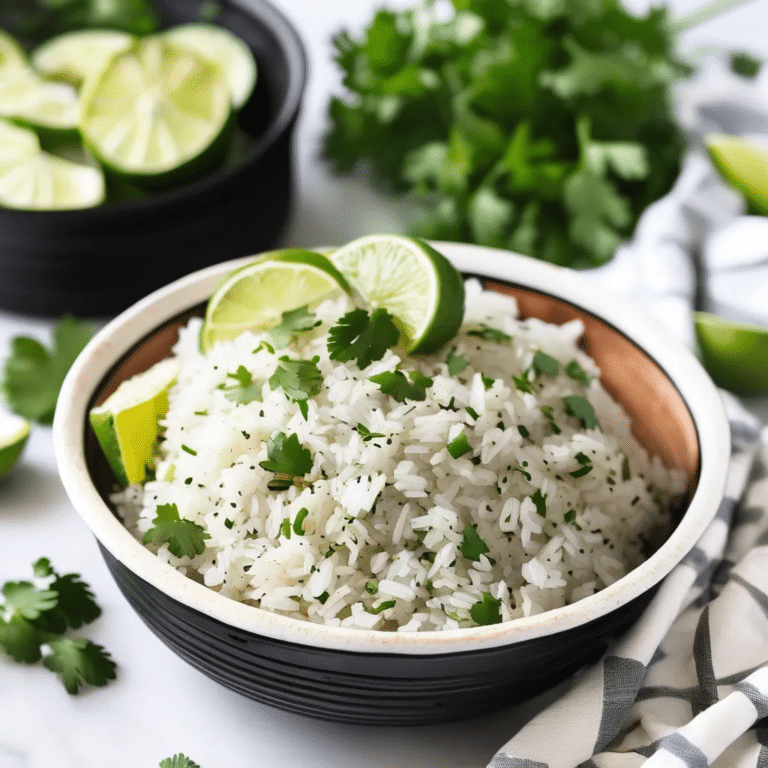 Peppered Cilantro Rice