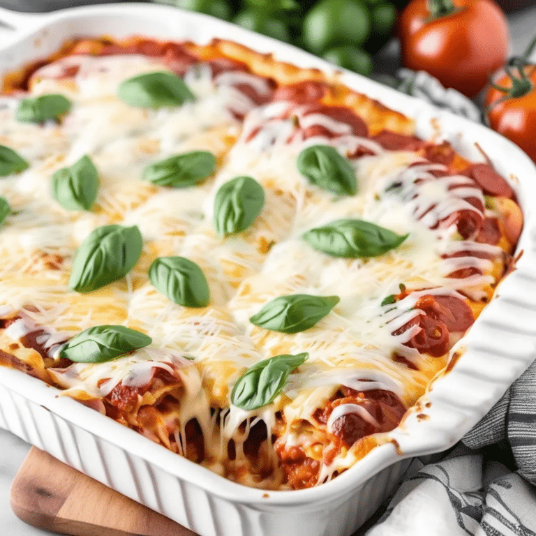 Pepperoni Cheese Bake