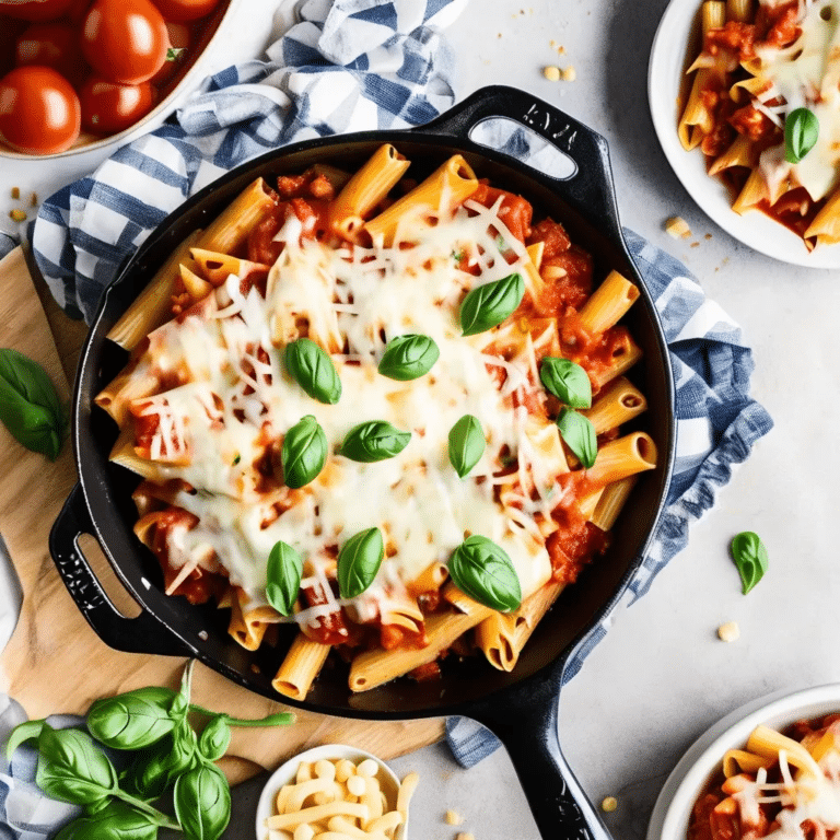 Pepperoni Ziti Casserole
