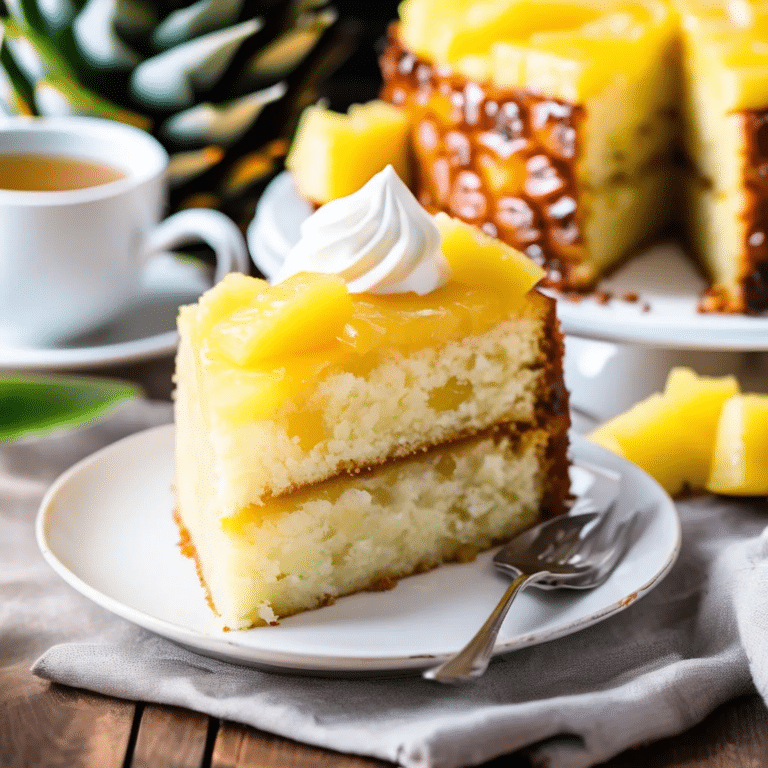 Pineapple Cake