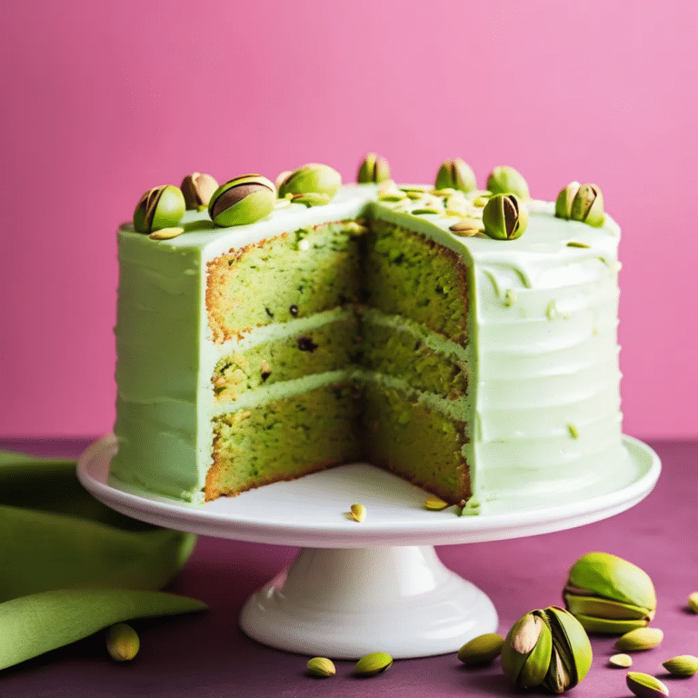 Pistachio Cake